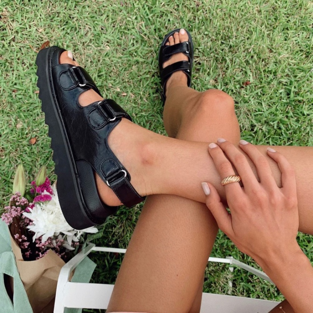 Princess Polly Rue Chunky Sandals